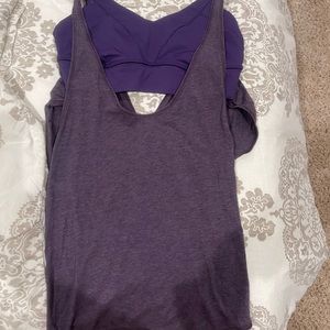 Womens Lululemon Twist & Turn Tank Purple sz 8